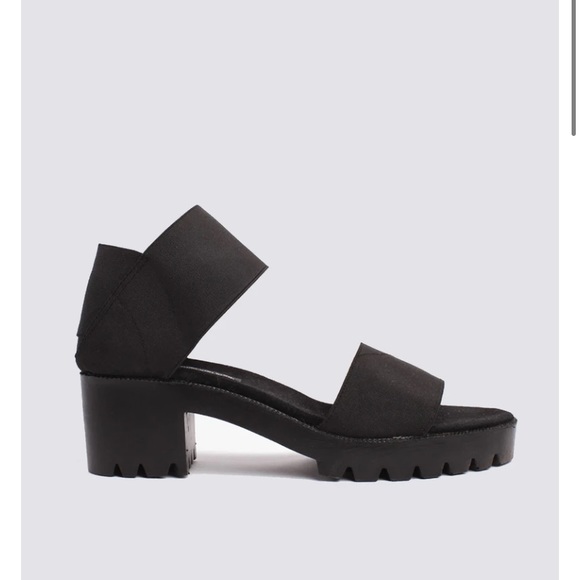 James Rowland Elastic Leather Dual Strap Sandal - Picture 2 of 5